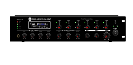 Amply mixer 350W với 6 zone, MP3, FM, USB, SD tích hợp, CMX DA-350MT